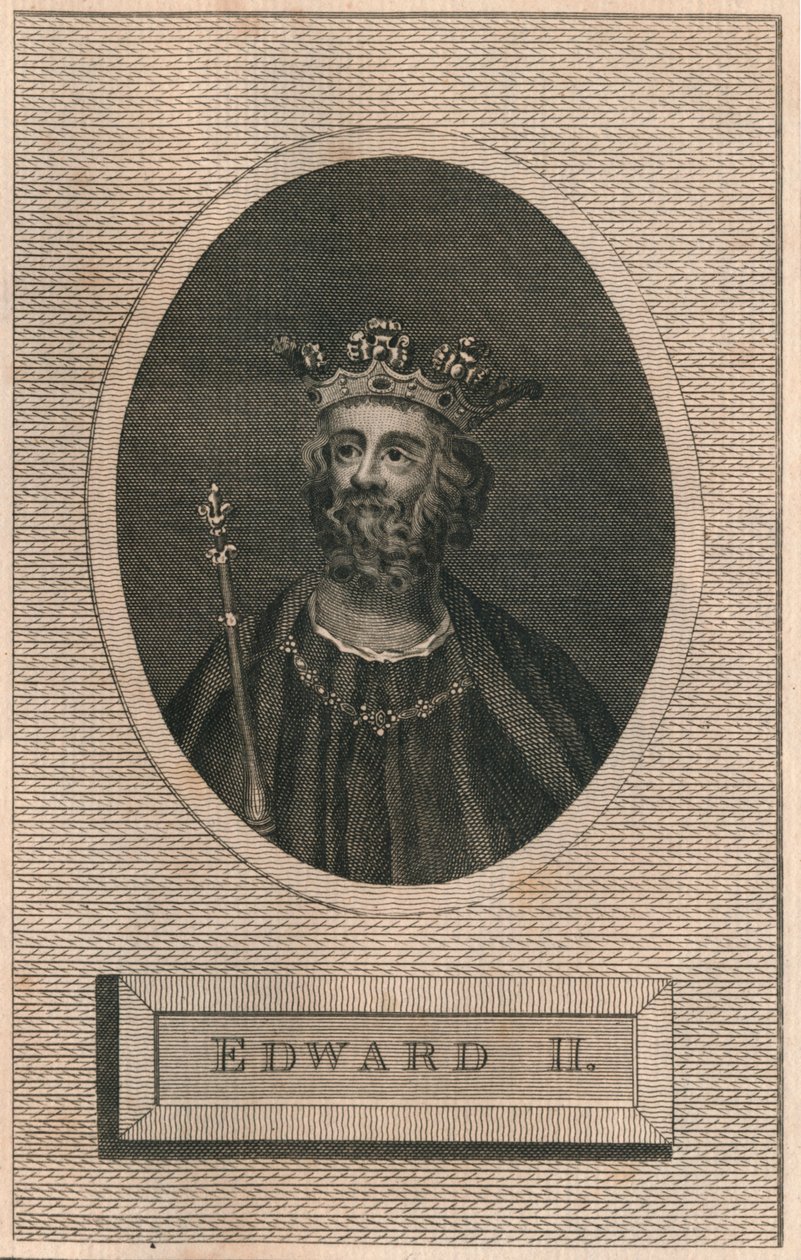 Kong Edward II, 1793 af Unbekannt
