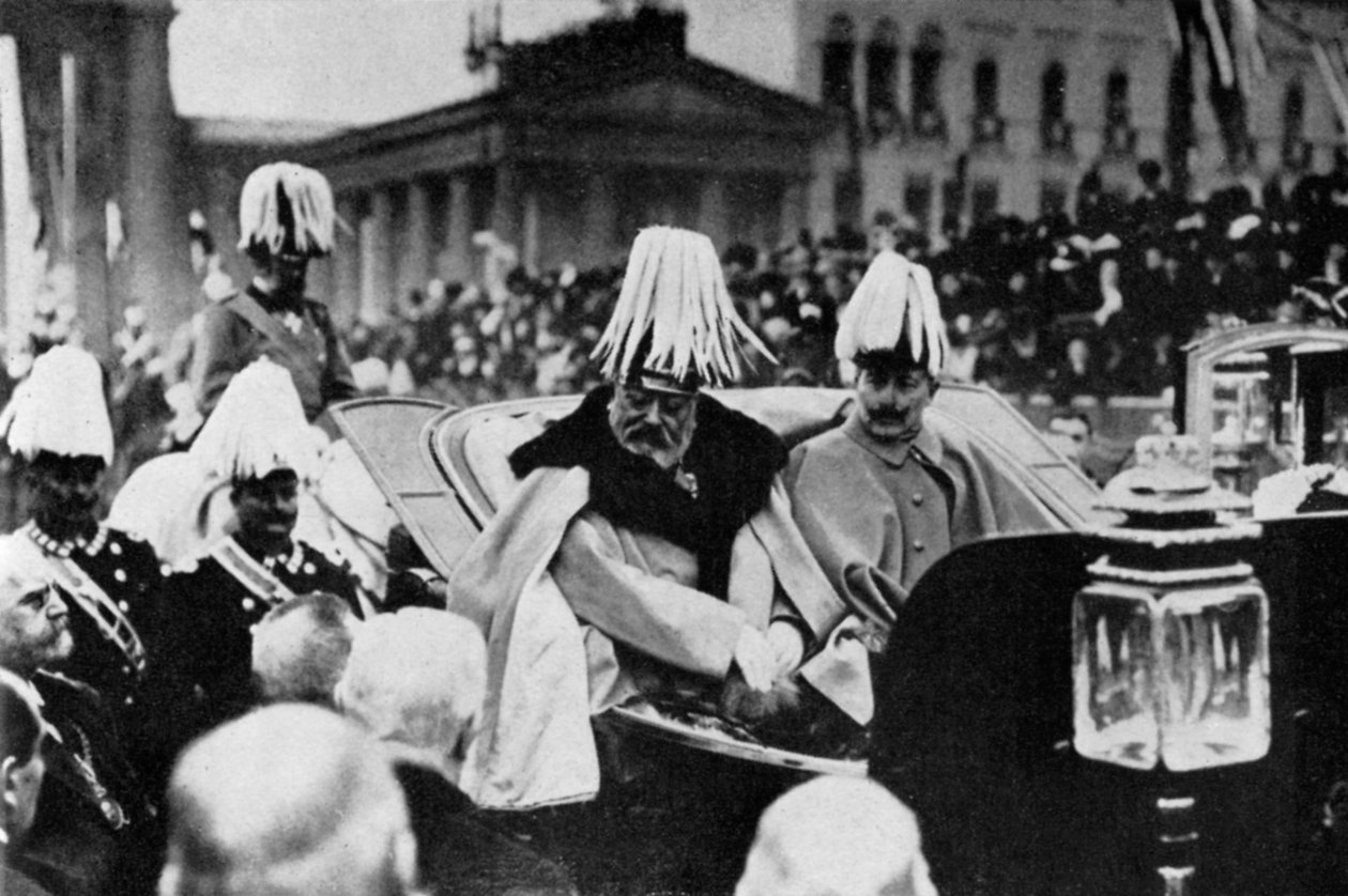 Kong Edward VII og Kaiser Wilhelm II i Berlin, februar 1909 1964 af Unbekannt