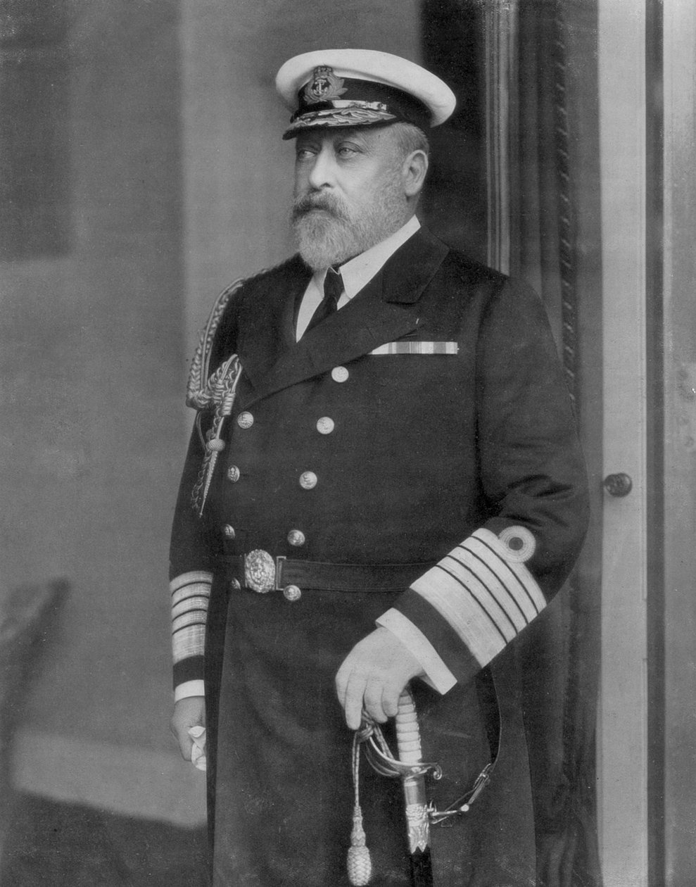 Kong Edward VII, som lystsejler, 1910 af Unbekannt