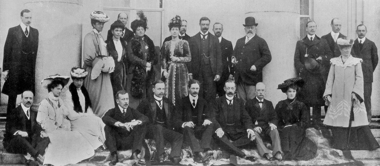 Kong Edward VII på et kongeligt besøg i Irland, 1902-1905 1910 af Unbekannt