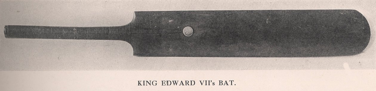 King Edward Weiss Cricket Bat, 1912 af Unbekannt