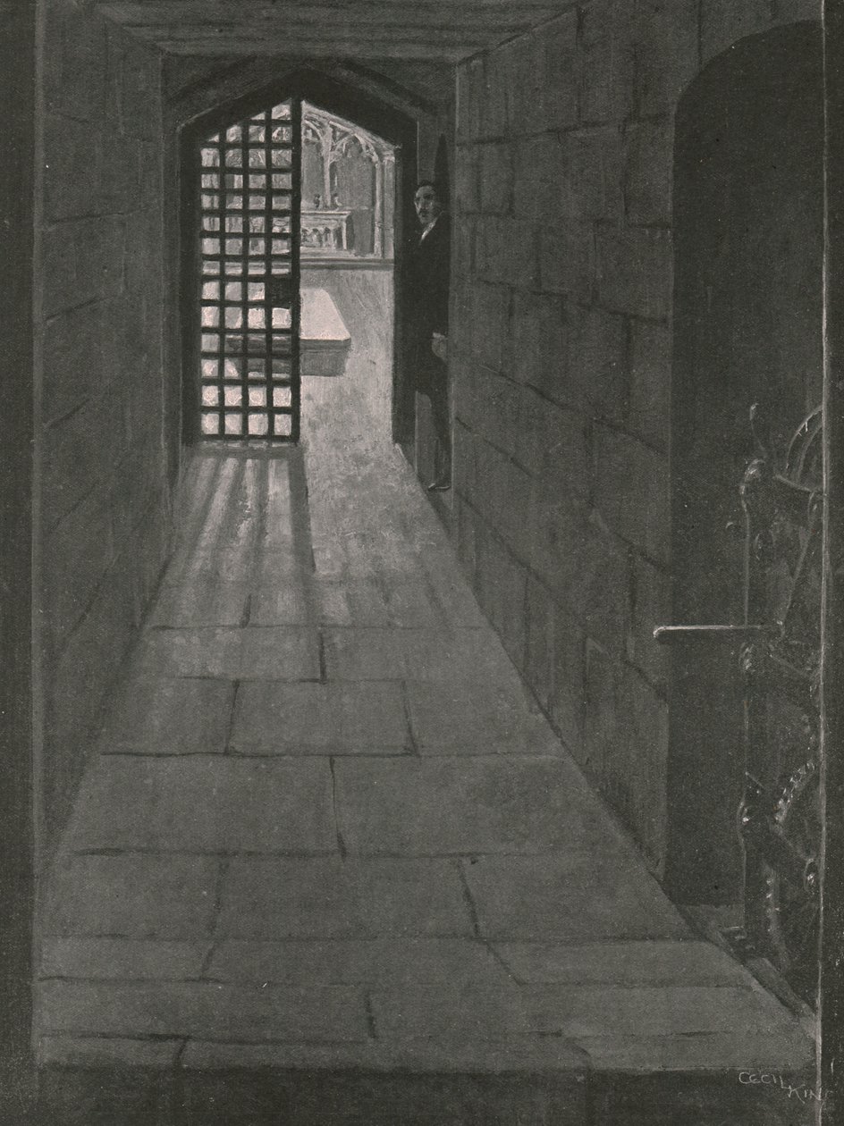 King Edwards Tomb under Albert Memorial Chapel, Windsor, 1910. af Unbekannt