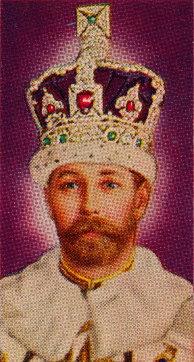 Kong George V ved hans kroning, 1911 1935 af Unbekannt