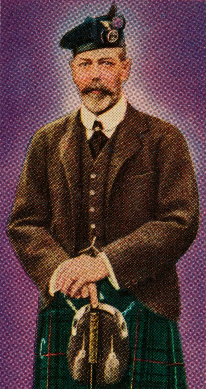 King George V i Highland-kjole, 1935 af Unbekannt