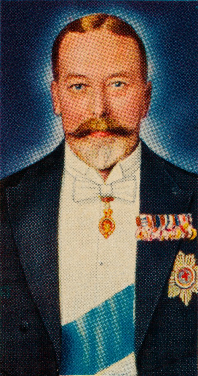 Kong George V i hofdragt, 1935 af Unbekannt