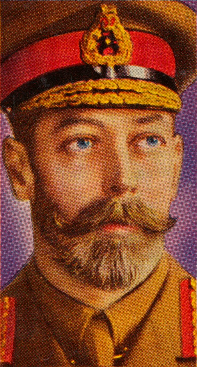 Kong George V i feltkjole under Første Verdenskrig, c1914-c1918 1935 af Unbekannt