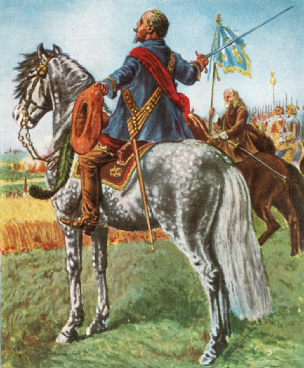 Kong Gustavus Adolphus af Sverige, 1936. af Unbekannt