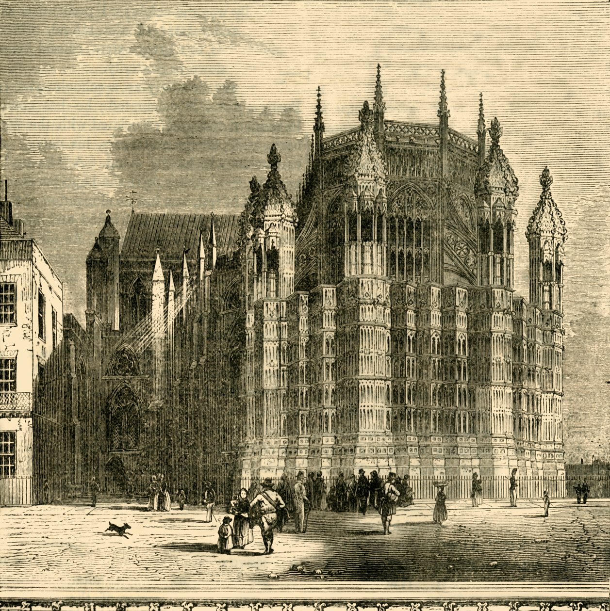 Kong Henrik VIIs kapel, 1881. af Unbekannt