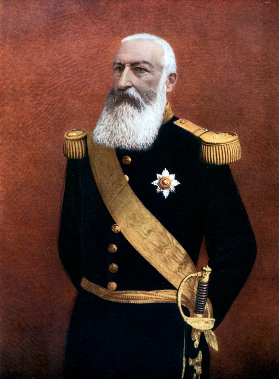 Kong Leopold II af Belgien, slutningen af det 19.-begyndelsen af det 20. århundrede af Unbekannt