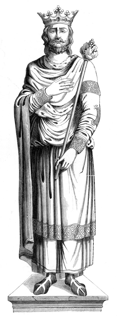 Kong Ludvig VII af Frankrig 1120-1180, 1500-tallet 1849 af Unbekannt