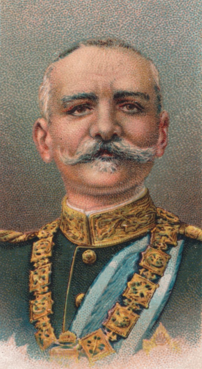 Kong Peter I 1844-1921 af Serbien, 1917 af Unbekannt