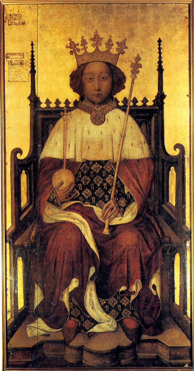 Kong Richard II af England, c1390. af Unbekannt