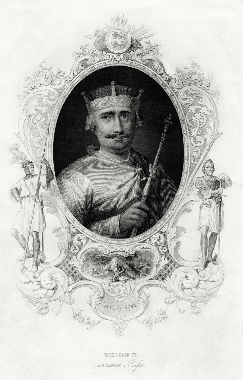 Kong William II af England, 1860 af Unbekannt