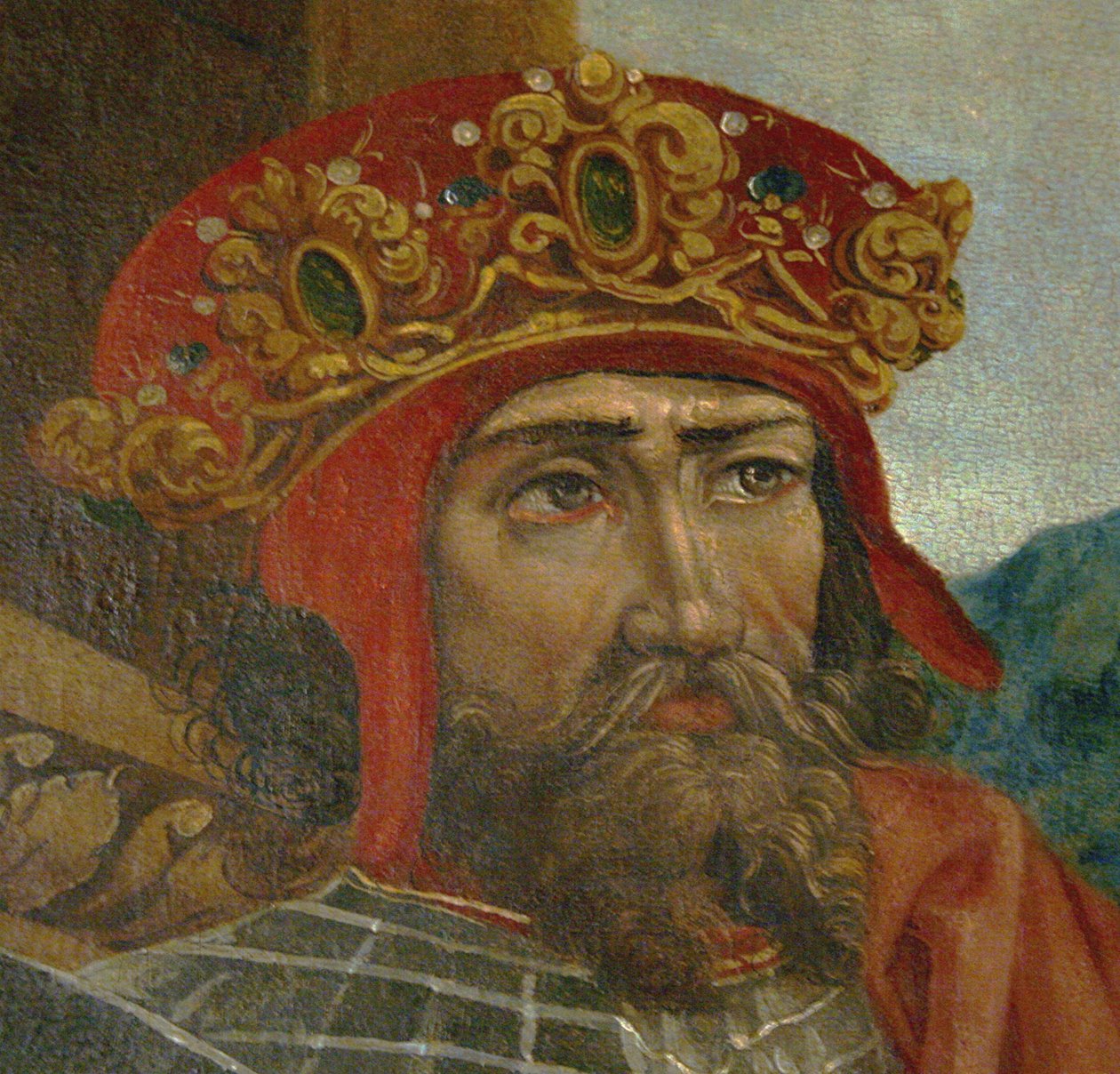 Kong Wladyslaw II. Jagiello Detail, ca 1530 af Unbekannt
