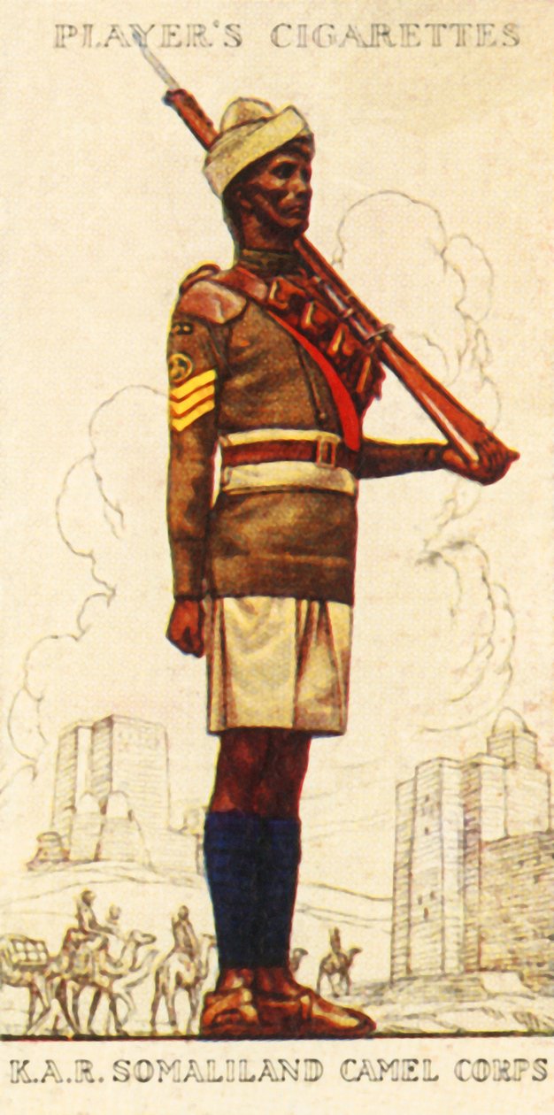 Kings African Rifles: Somaliland Camel Corps, 1936. af Unbekannt