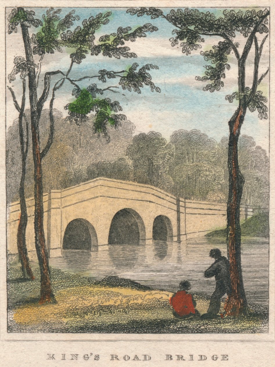 Kings Road Bridge, 1800-tallet af Unbekannt