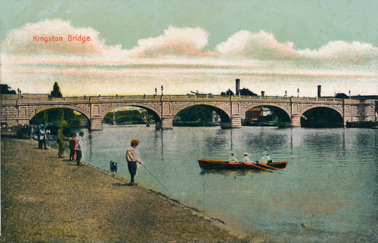 Kingston Bridge, 1908 af Unbekannt