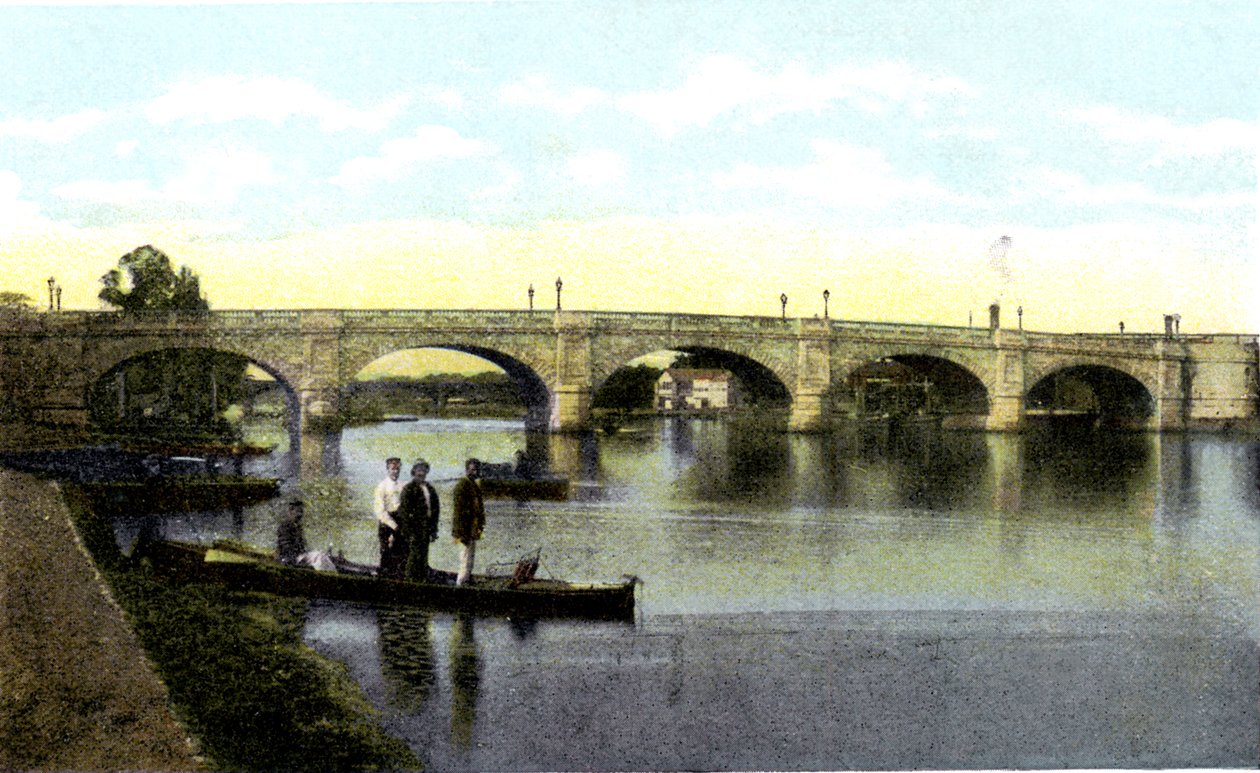 Kingston upon Thames Bridge, London, 20. århundrede af Unbekannt