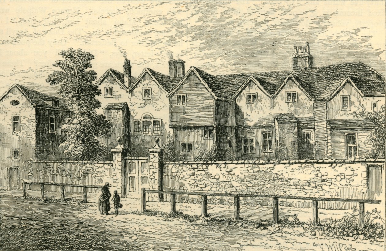 Kirby Castle, Bethnal Green The Blind Beggars House, c1872. af Unbekannt