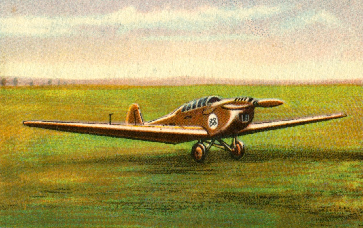 Klemm L 25 E fly, 1932. af Unbekannt