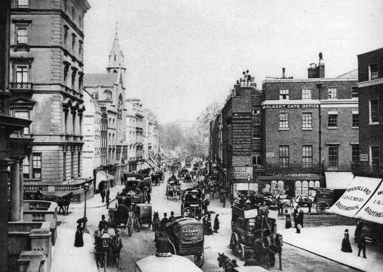 Knightsbridge, London, 1890