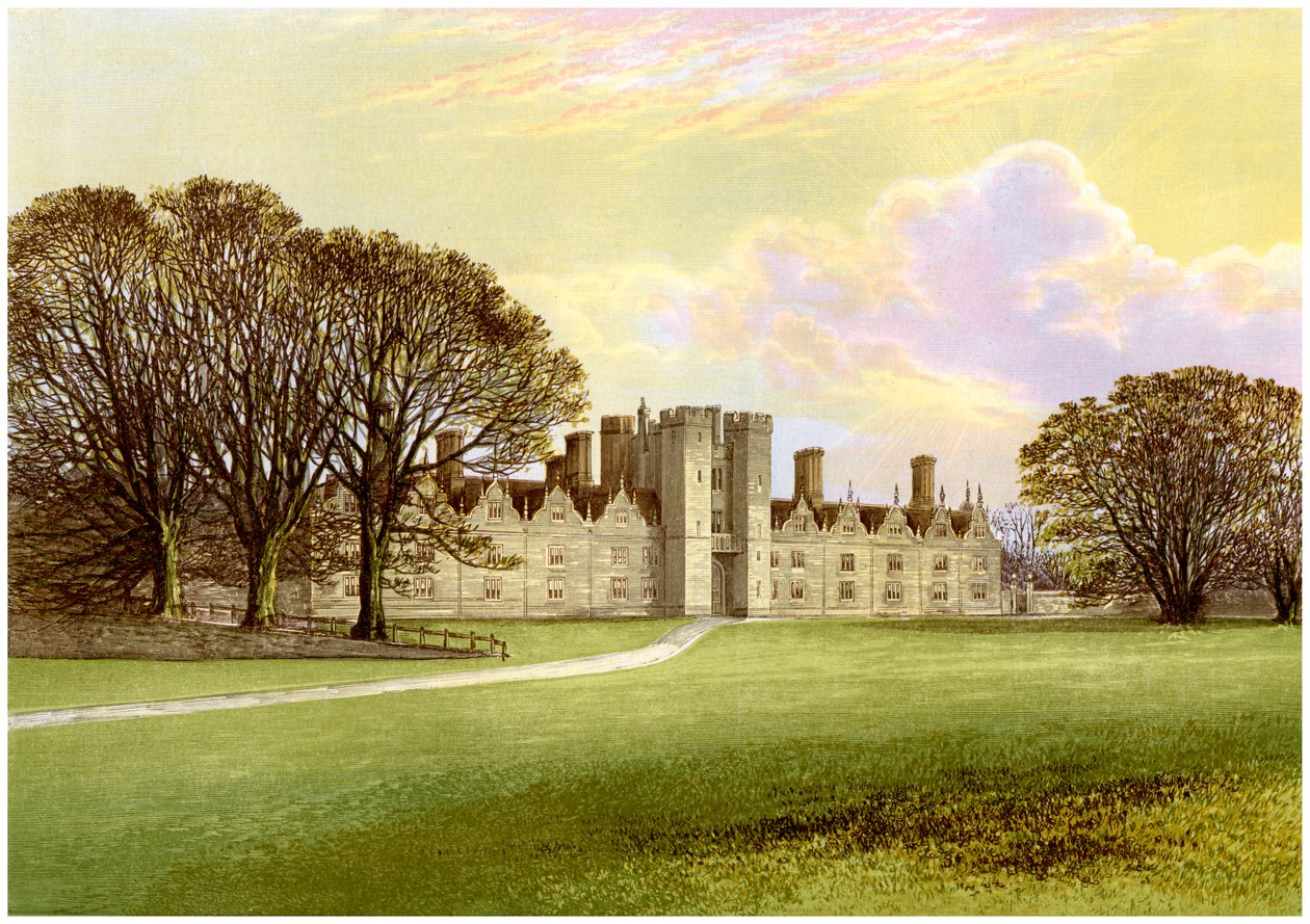 Knole, nær Sevenoaks, Kent, hjemsted for Lord Sackville, c1880 af Unbekannt