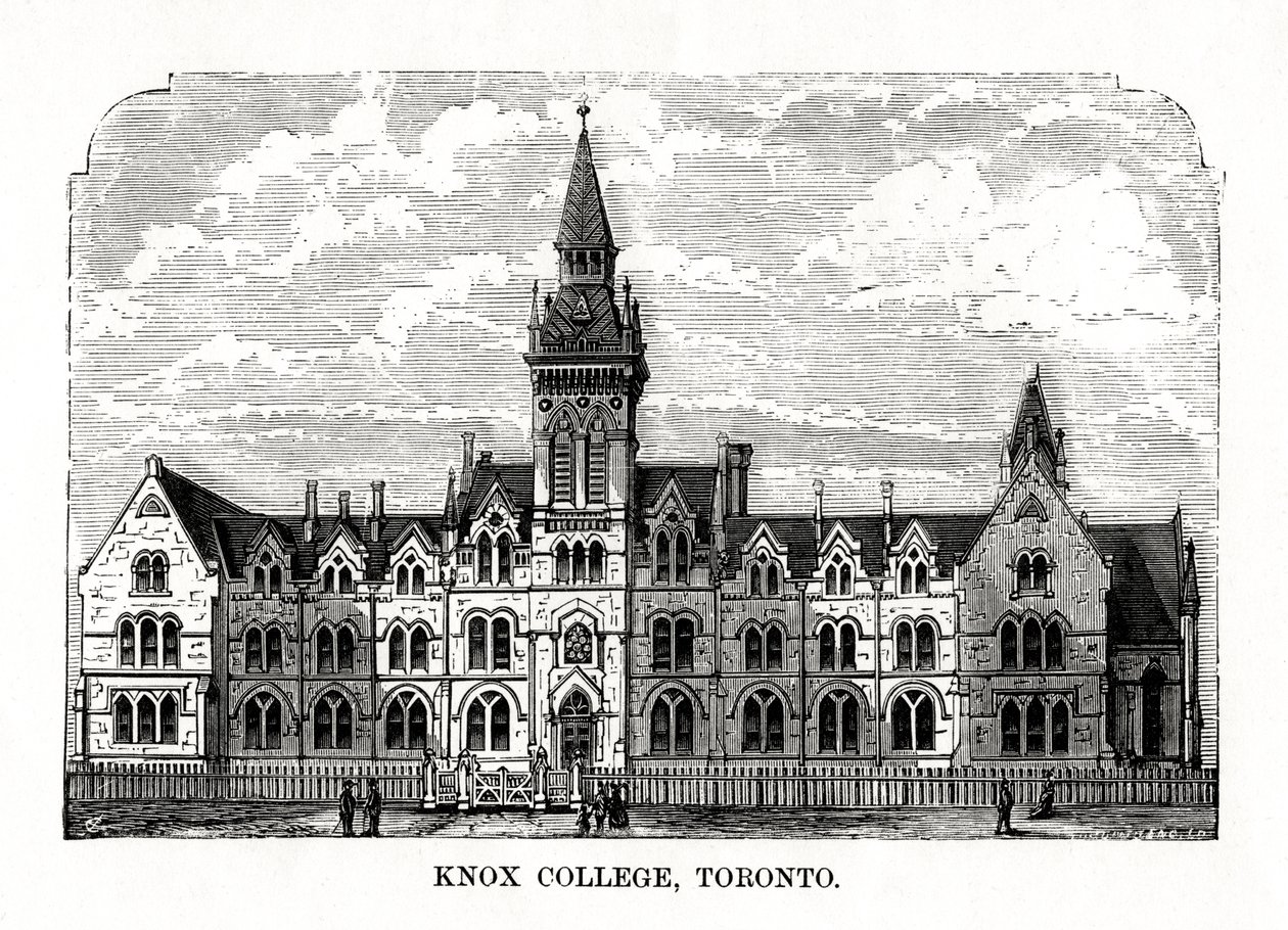 Knox College, Toronto, Ontario, Canada, 1800-tallet af Unbekannt
