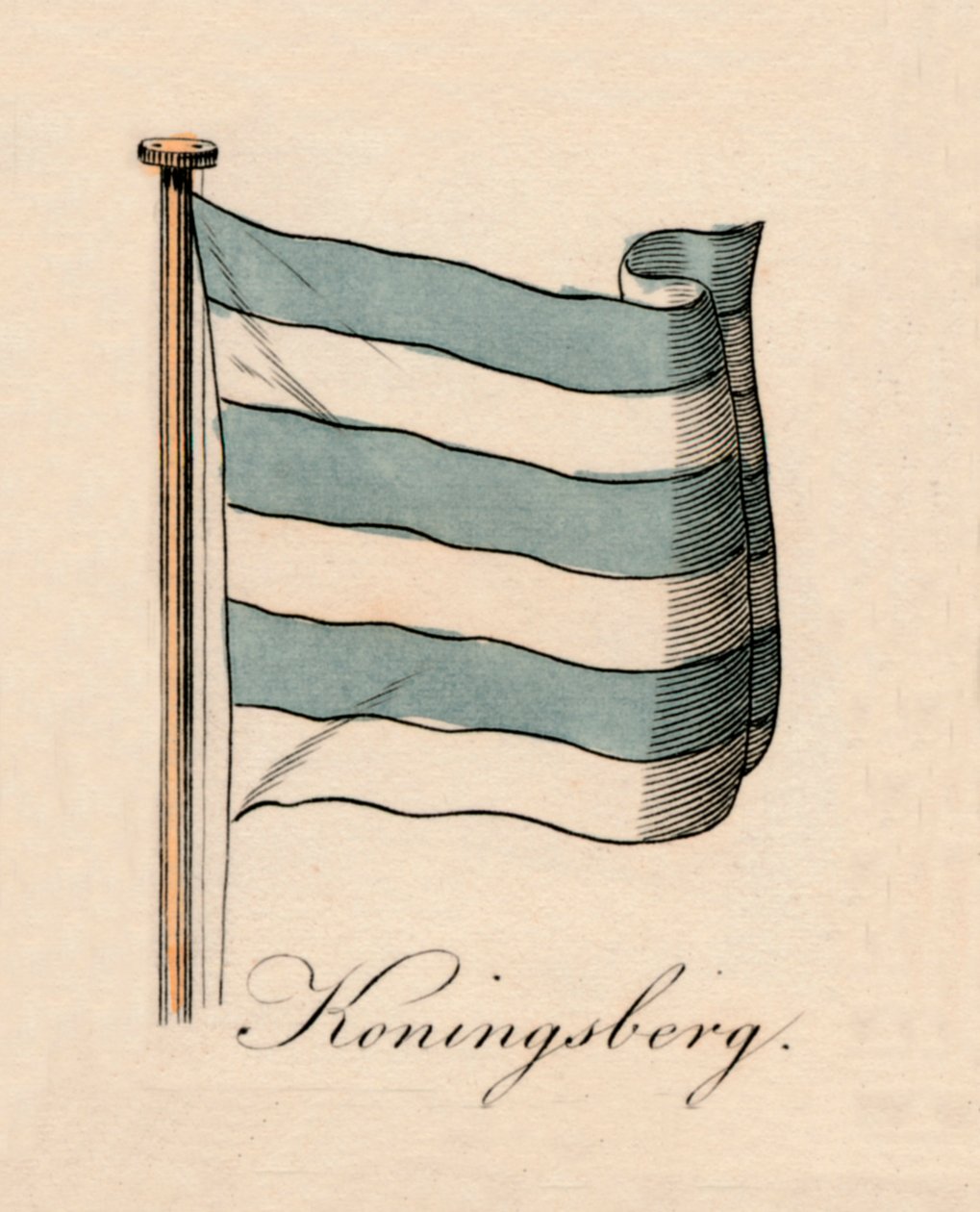 Koningsberg, 1838 af Unbekannt