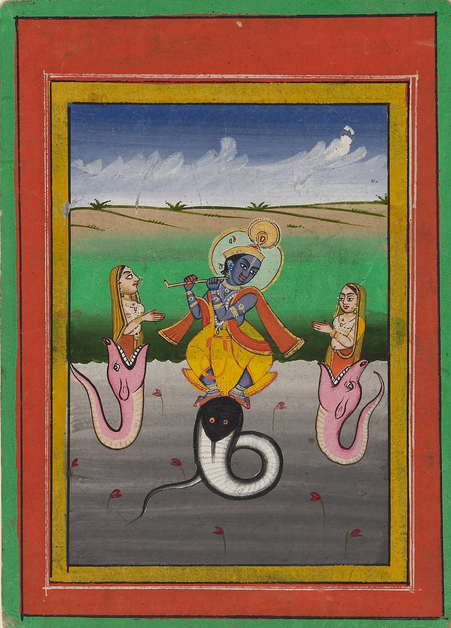 Krishna Kaliyamardaka, begyndelsen af det 20. århundrede af Unbekannt