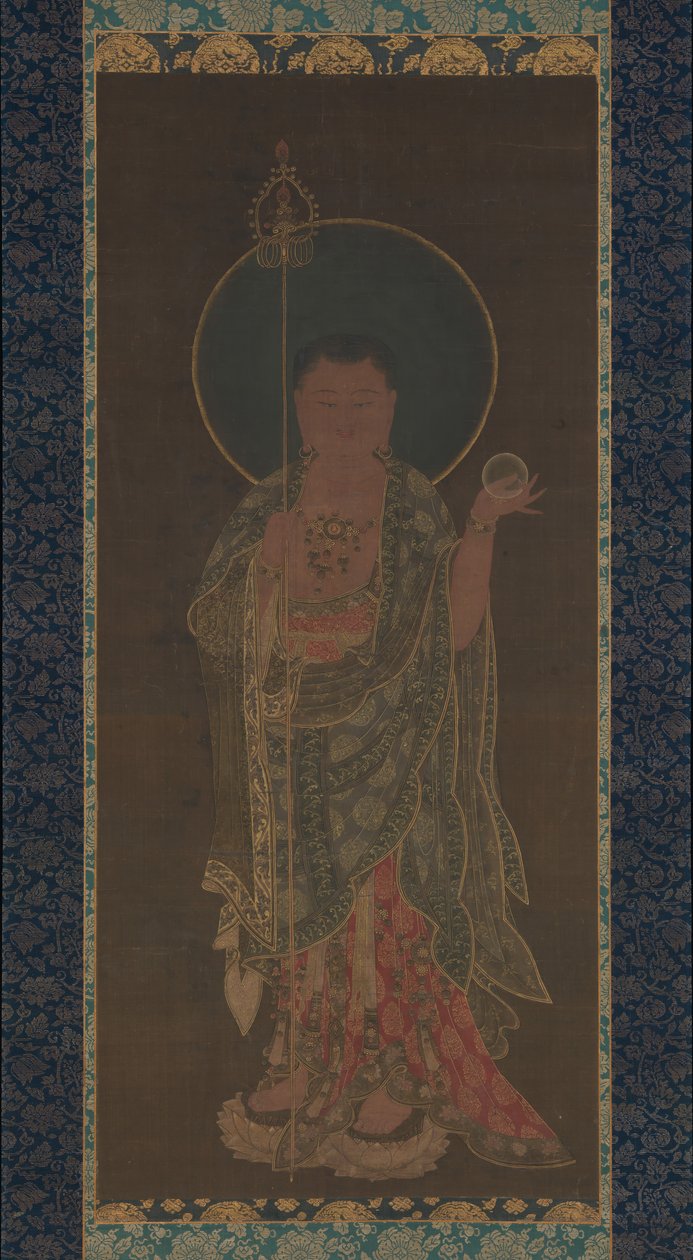 Kshitigarbha, første halvdel af det 14. århundrede. af Unbekannt