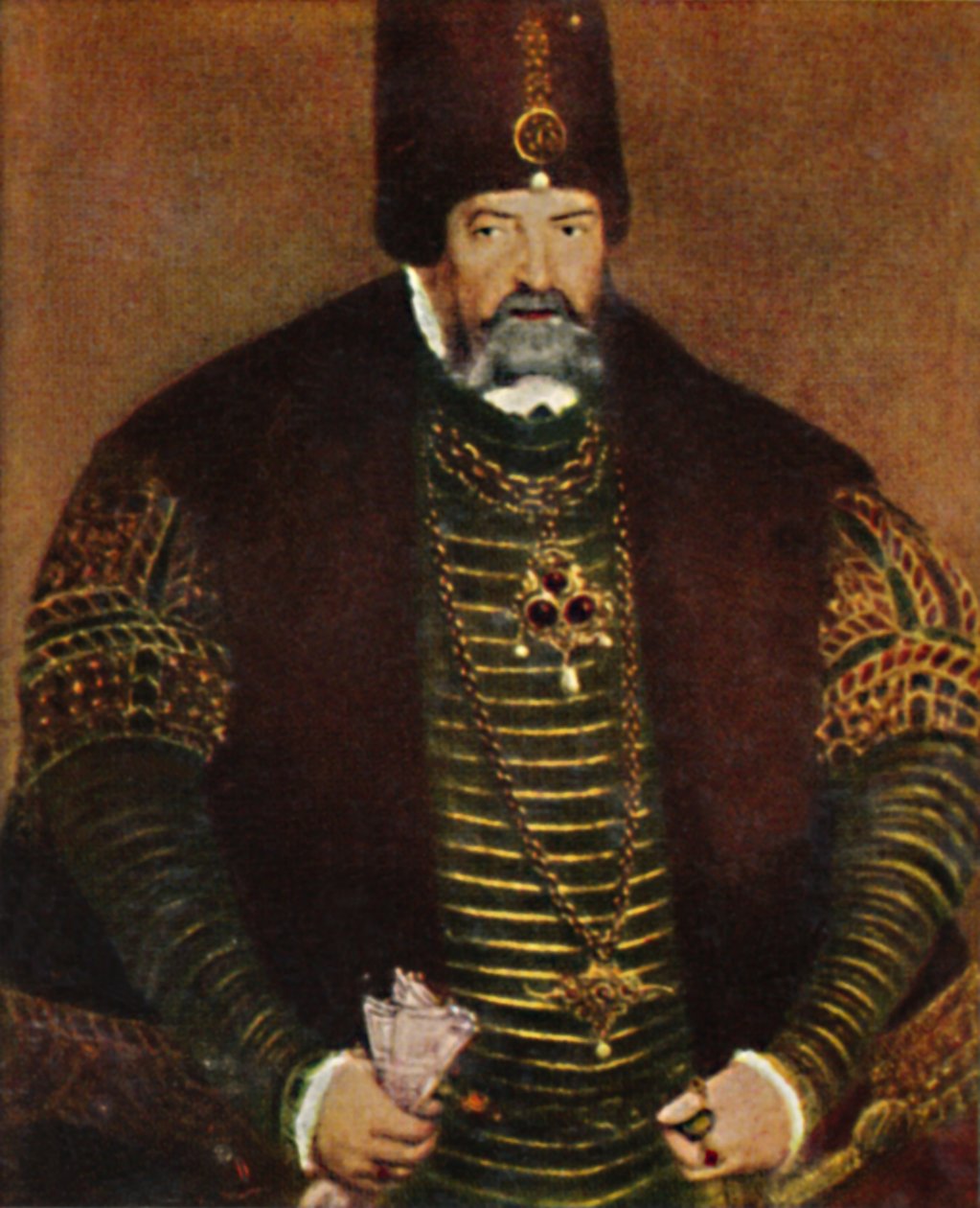 Kurfyrst Joachim II V Brandenburg 1505-1571. - Maleri af L. Cranach O.J., 1934. af Unbekannt