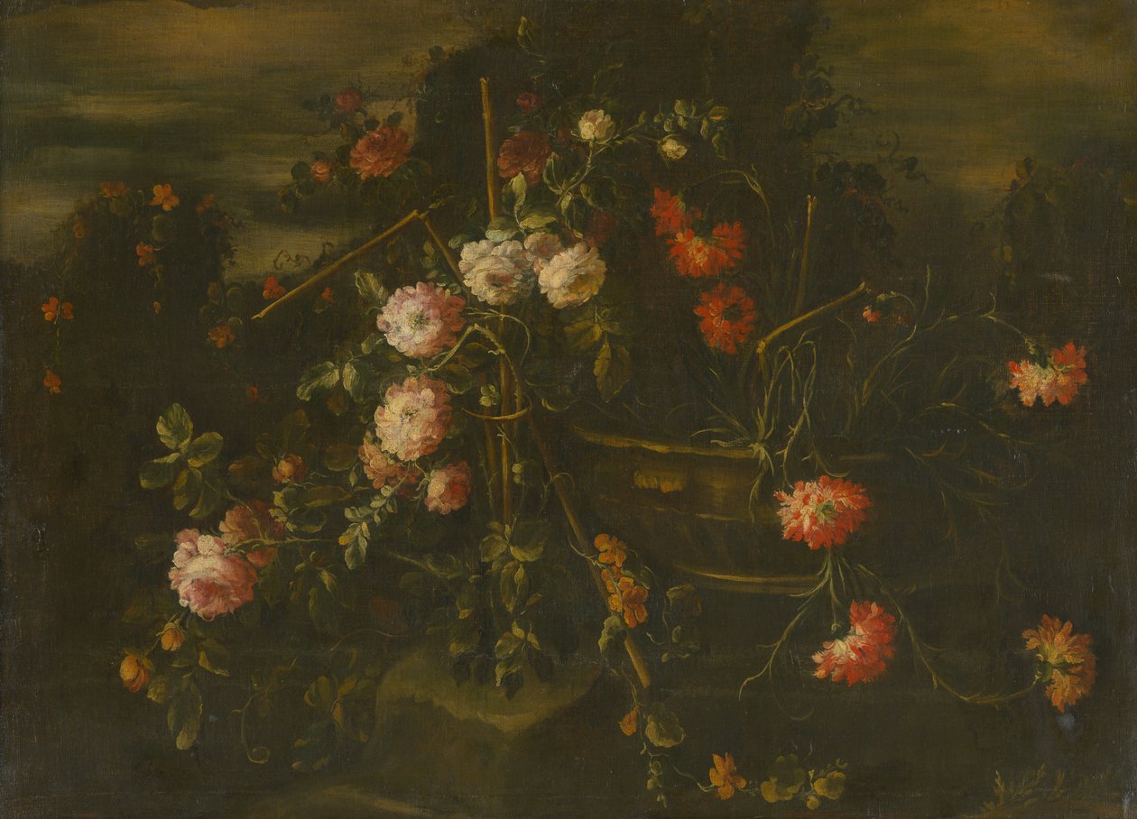 Blomster i naturen af Unbekannt