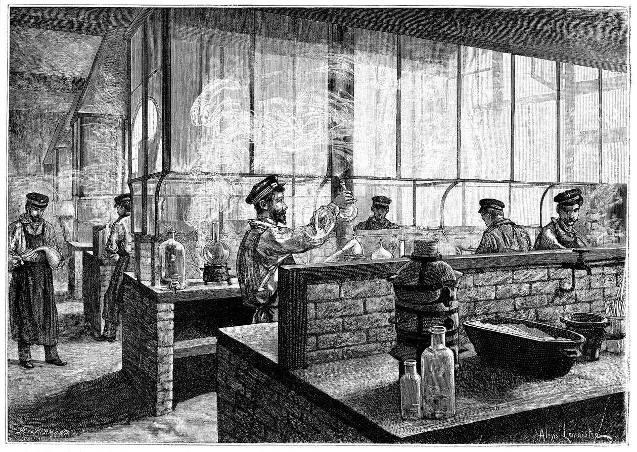 Central School of Arts and Manufactures, Paris, 1887 af Unbekannt