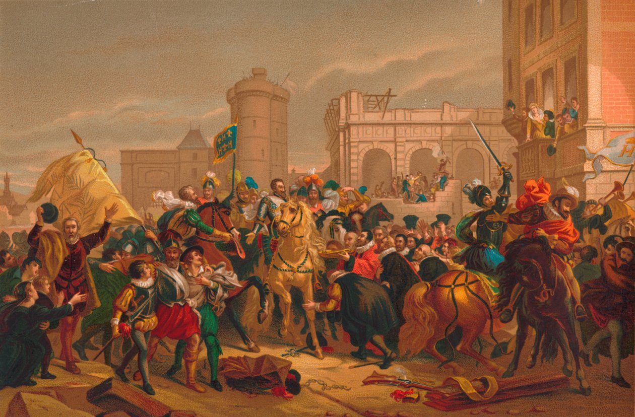 Lentree dHenri IV a Paris Henri IV