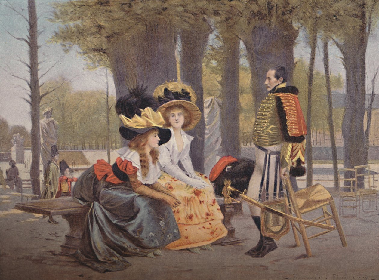 La Causerie. - Livet i Paris i 1793, 1896 af Unbekannt