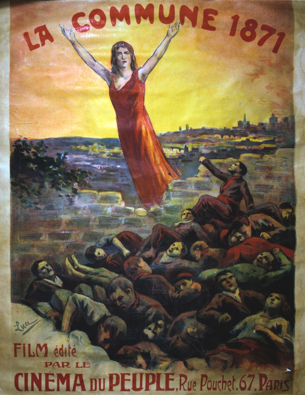 Kommunen 1871, filmplakat af Unbekannt