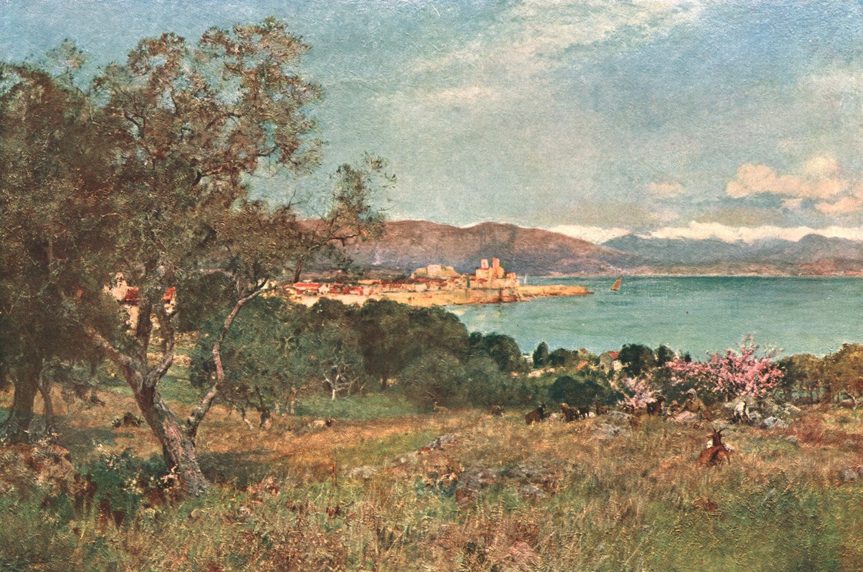 Cote dAzur, 1899, c1902. af Unbekannt