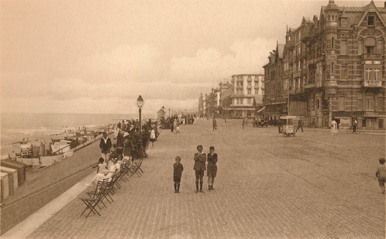 La Digue, Promenade, c1900. af Unbekannt