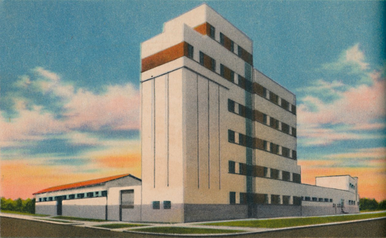 La Insuperable Wheat Silos and Mills-Generoso Mancini y Cia. S. A., Barranquilla, c1940