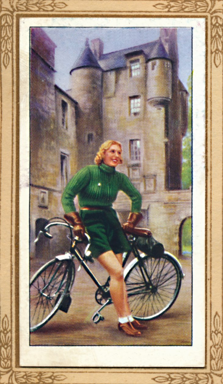 Lady Cyclist, 1939, 1939 af Unbekannt