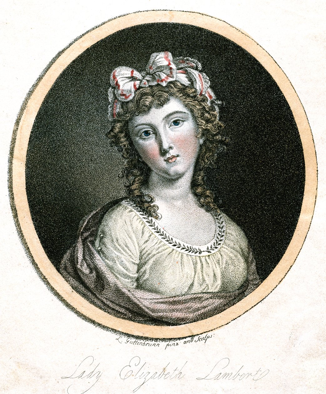 Lady Elizabeth Lambert, 1750-1820 af Unbekannt