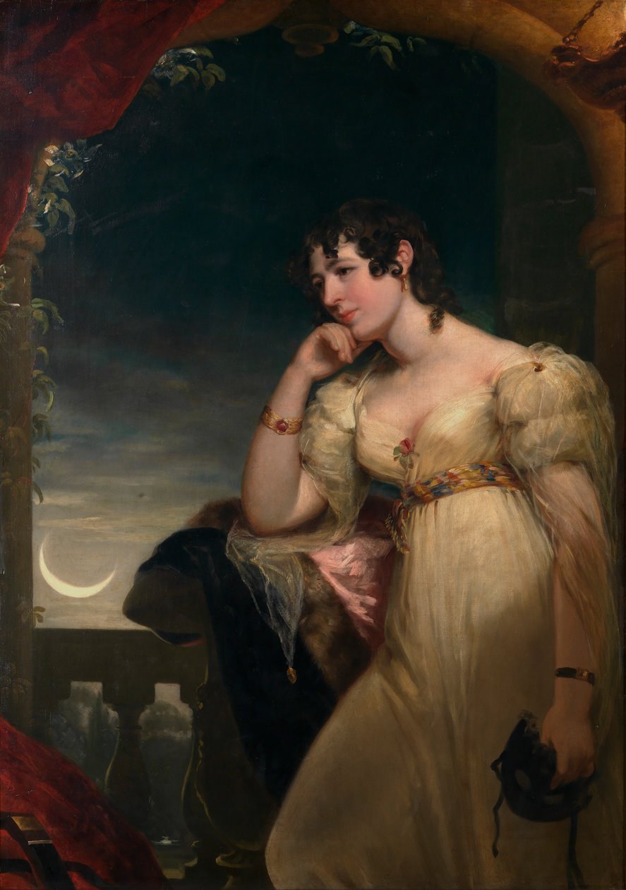 Lady Essex som Juliet, ca. 1810-1815. af Unbekannt
