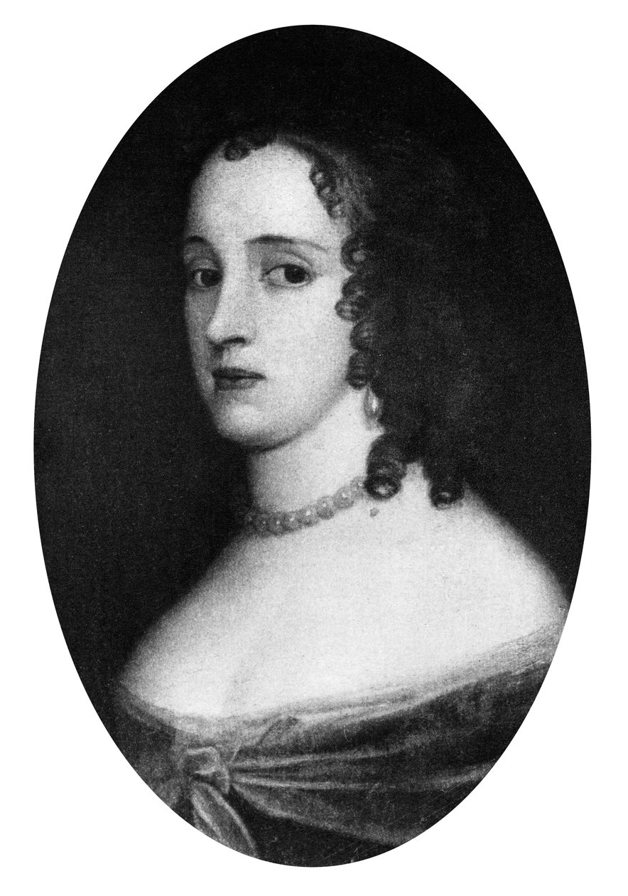 Lady Jane Lane, engelsk Stuart loyalist, 1907 af Unbekannt