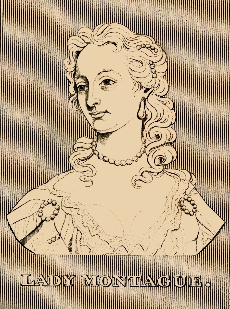 Lady Montague, 1689-1762, 1830. af Unbekannt