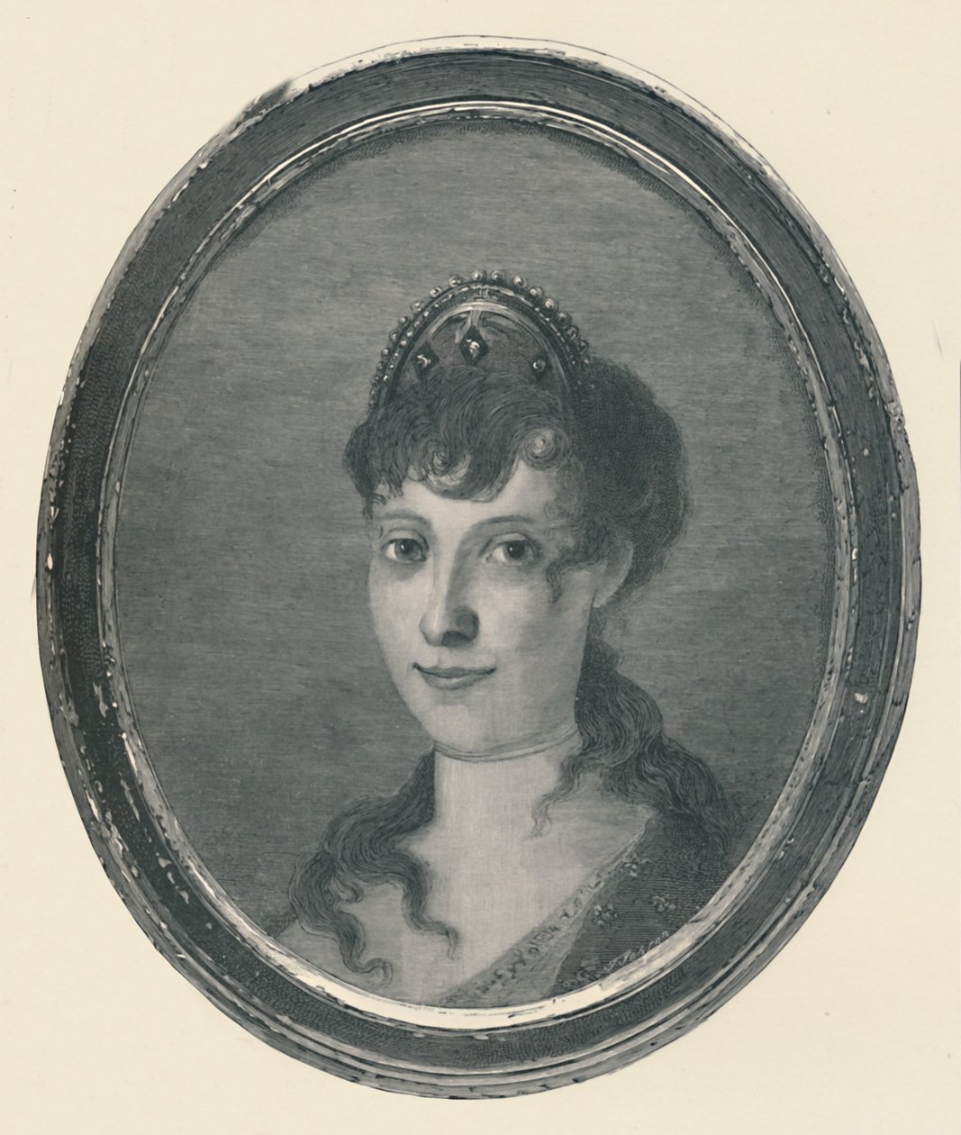 Laetitia Ramolino - Hustru til Carlo Buonaparte, mor til Napoleon Bonaparte, c1780, 1896. af Unbekannt