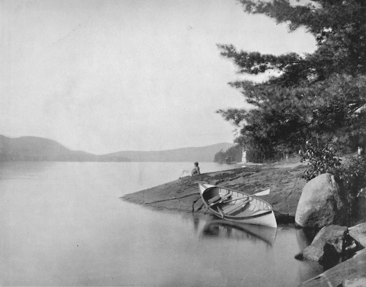 Lake George, 1800-tallet af Unbekannt