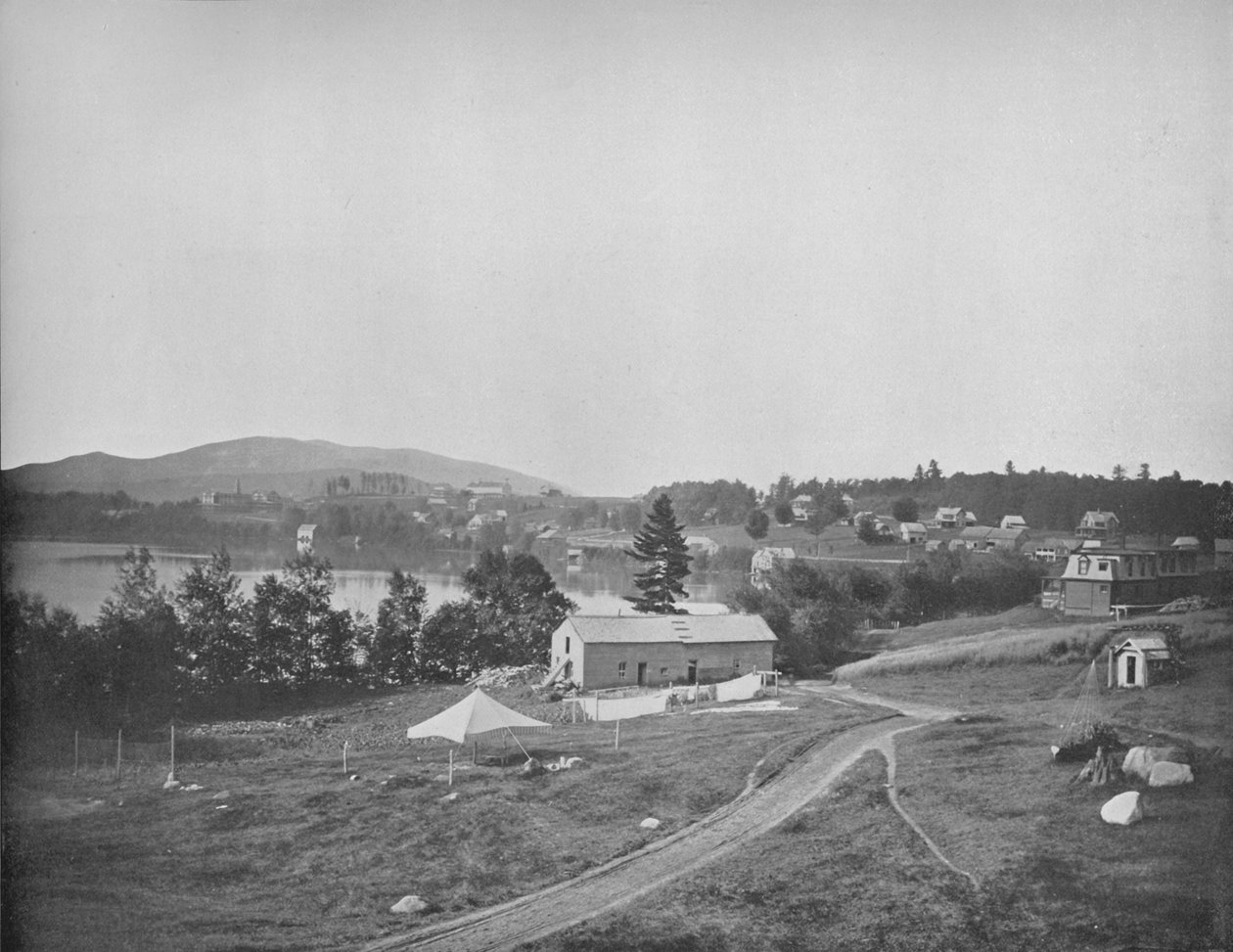 Lake Placid, Adirondacks, New York, c1897. af Unbekannt