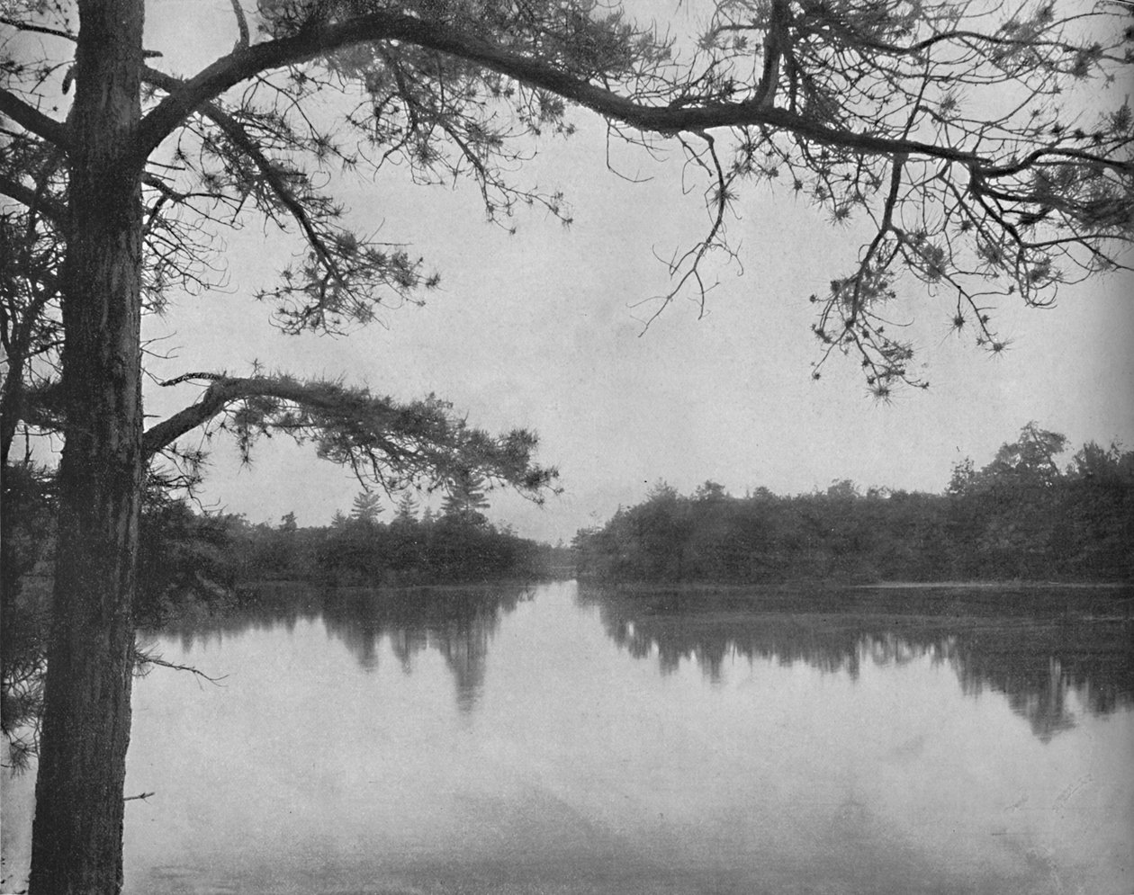 Lake of the Isles, Thousand Islands, c1897. af Unbekannt