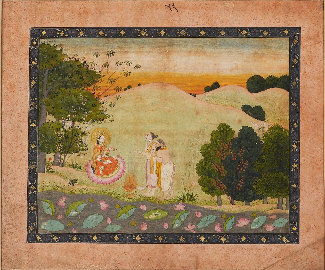 Lakshmi, slutningen af det 19. - begyndelsen af det 20. århundrede af Unbekannt