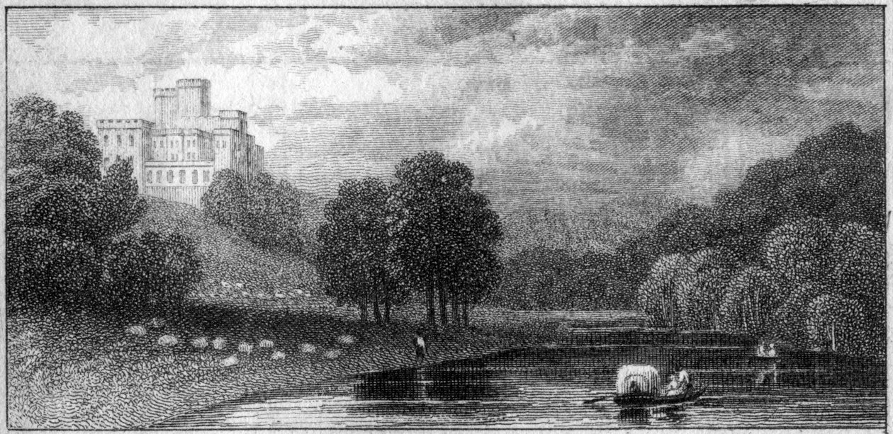 Lambton Castle, County Durham, 1800-tallet af Unbekannt